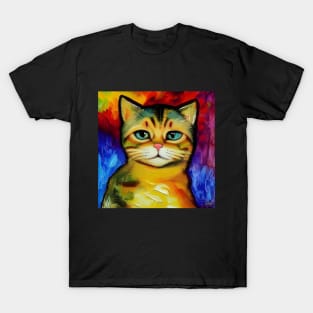 Cat Portrait T-Shirt